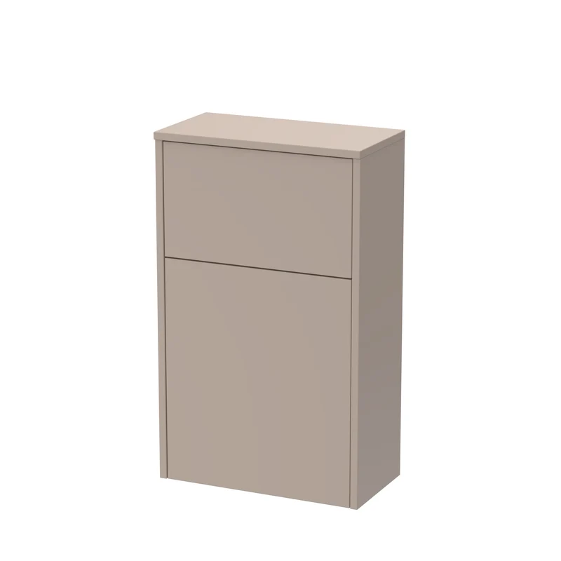 Havana 500mm WC Unit - Soft Linen Satin