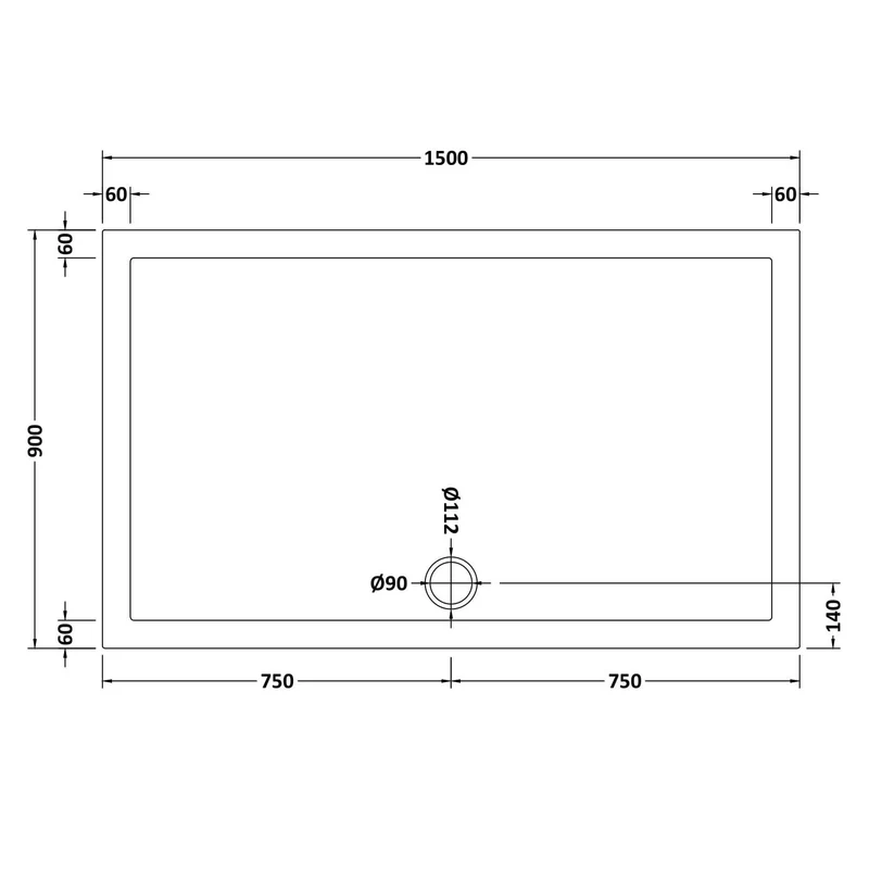 Porto Brushed Brass 6mm Sliding Shower Door With Slate Effect Stone Resin Tray & Waste