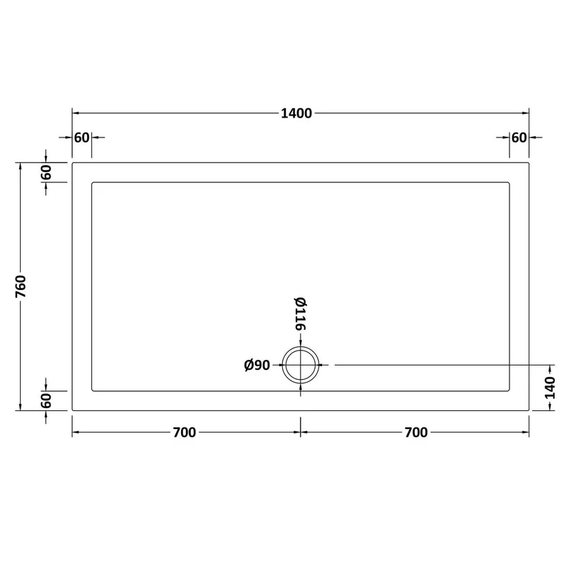 Porto Brushed Brass 6mm Sliding Shower Door With Slate Effect Stone Resin Tray & Waste