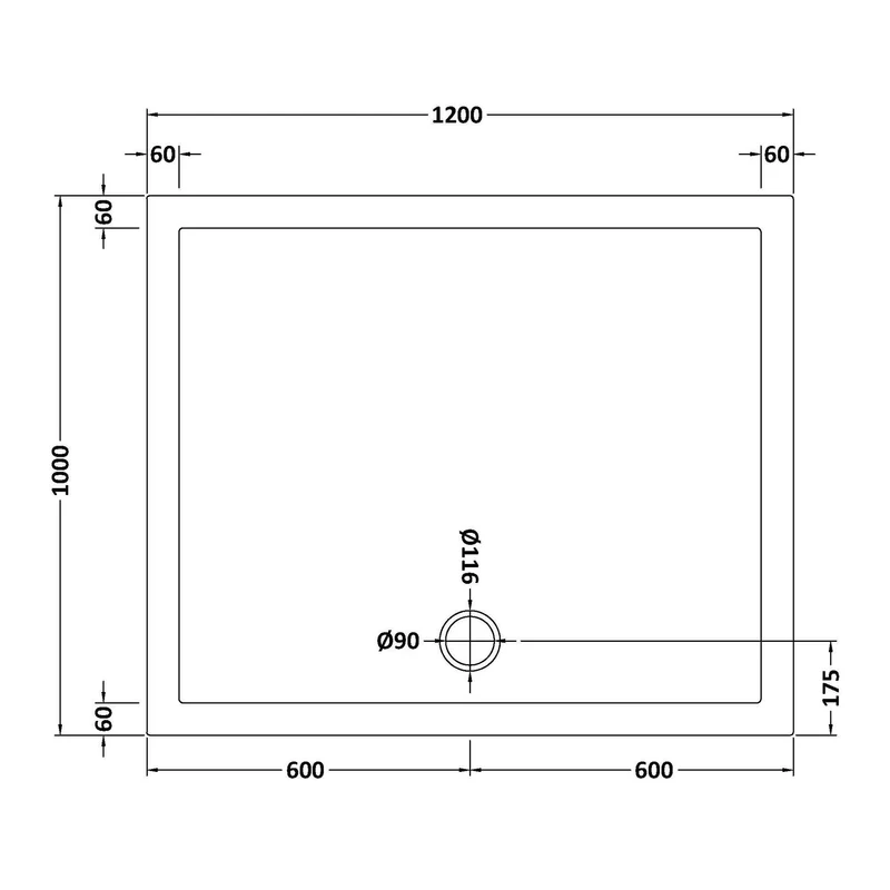 Porto Brushed Brass 6mm Sliding Shower Door With Slate Effect Stone Resin Tray & Waste