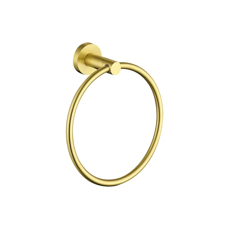 Capri Towel Ring - Brushed Brass