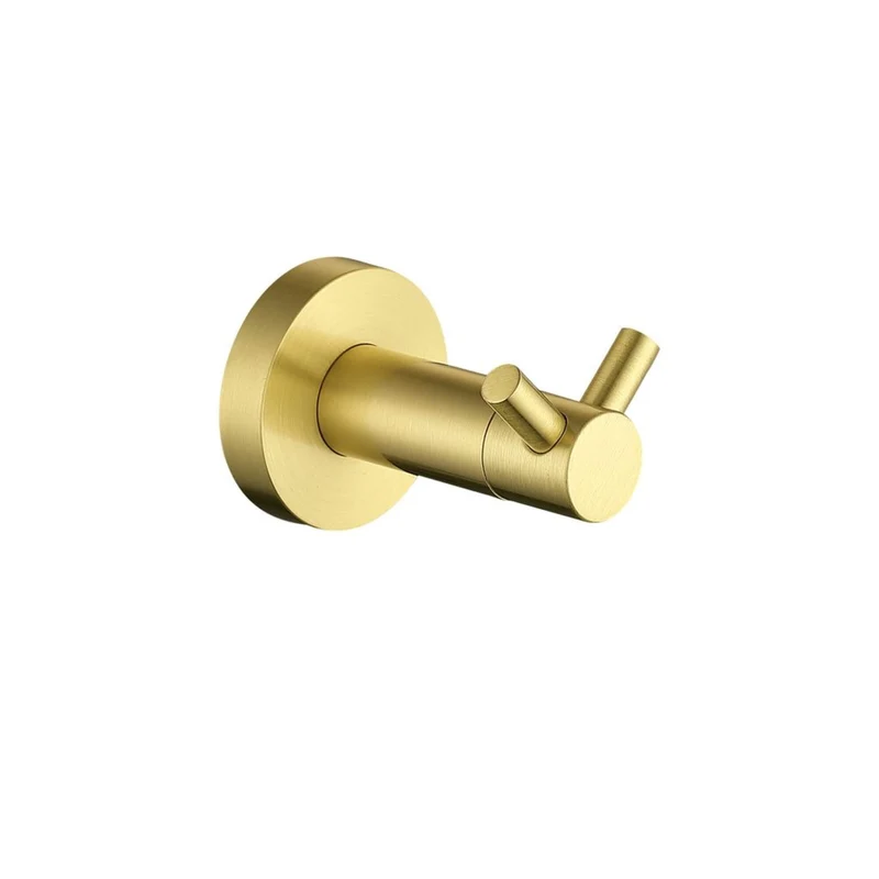 Capri Robe Hook - Brushed Brass
