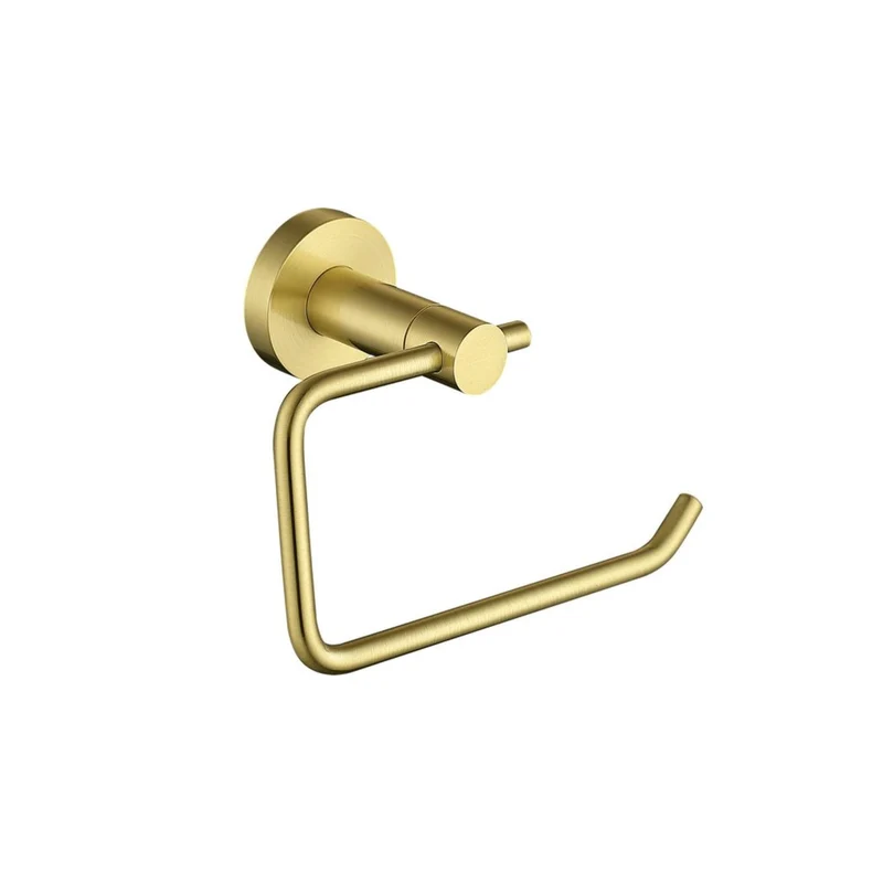 Capri Toilet Roll Holder - Brushed Brass