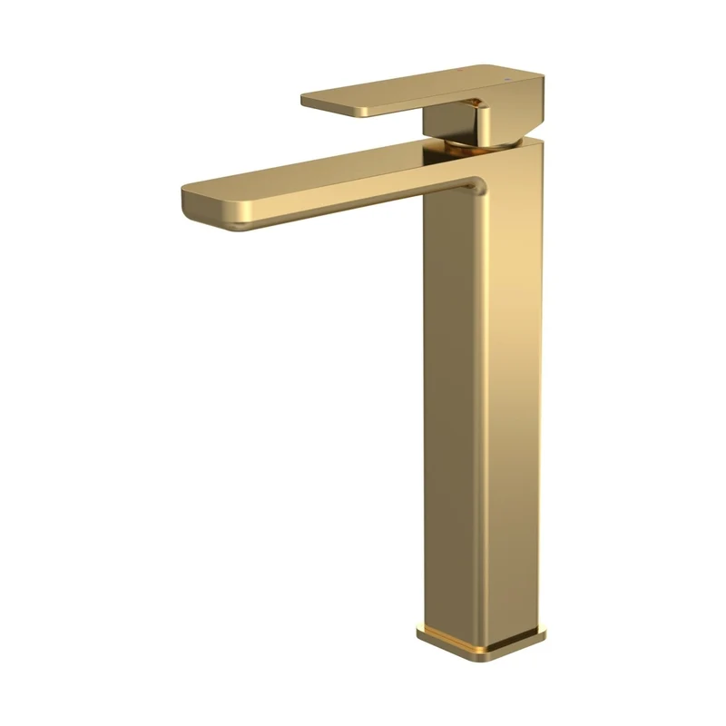 Nuie Windon High-rise Mono Basin Mixer (no Waste) Contemporary Brushed Brass Brass,plastic 290x50x192mm