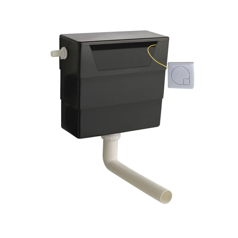 Universal Acess Concealed Cistern with Chrome Square Flush Button