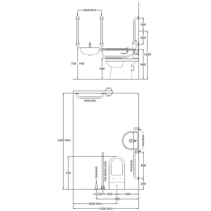Nuie Close Coupled Doc M Pack - White