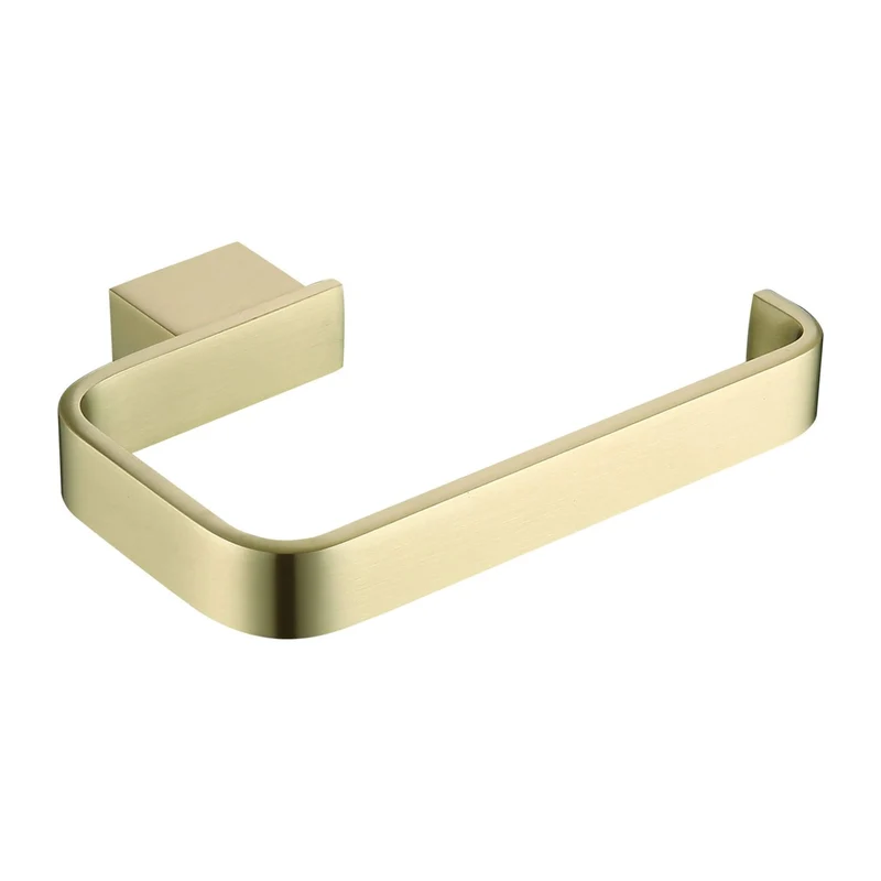 Como Toilet Roll Holder - Brushed Brass