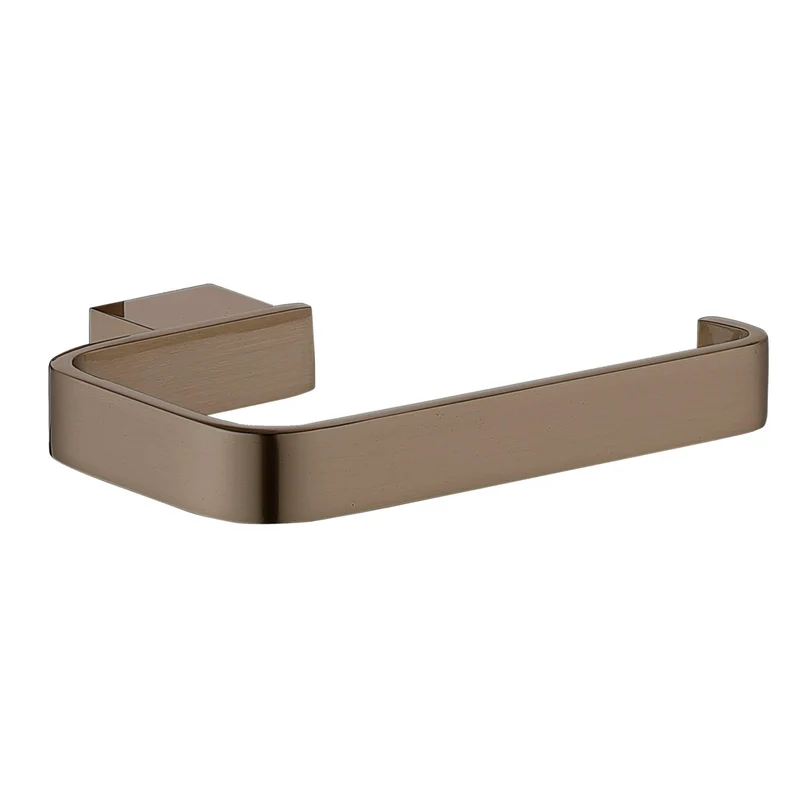 Como Toilet Roll Holder - Brushed Bronze