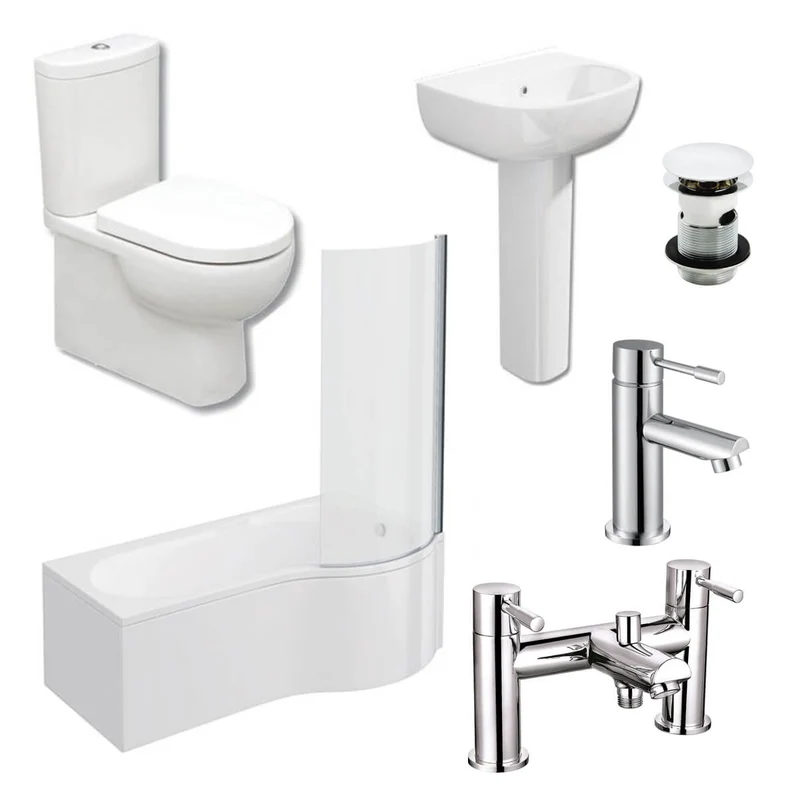 Ari Modern Shower Bath Deal - Right Hand