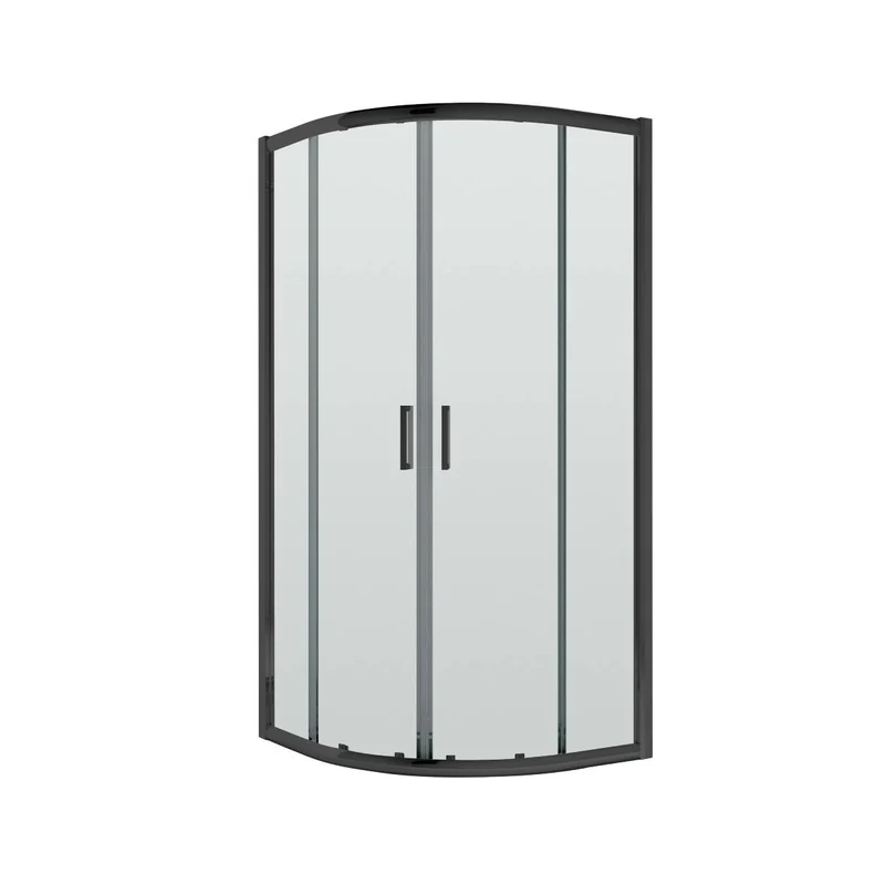 Austin Matt Anthracite Shower Room Deal - Black
