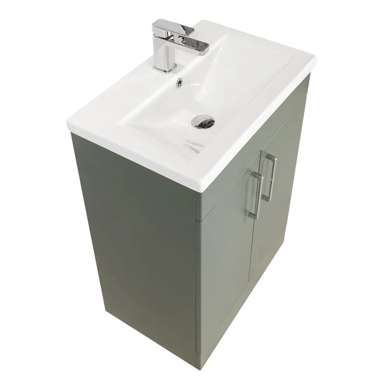 Austin Matt Green Shower Bath Suite - Brushed Brass