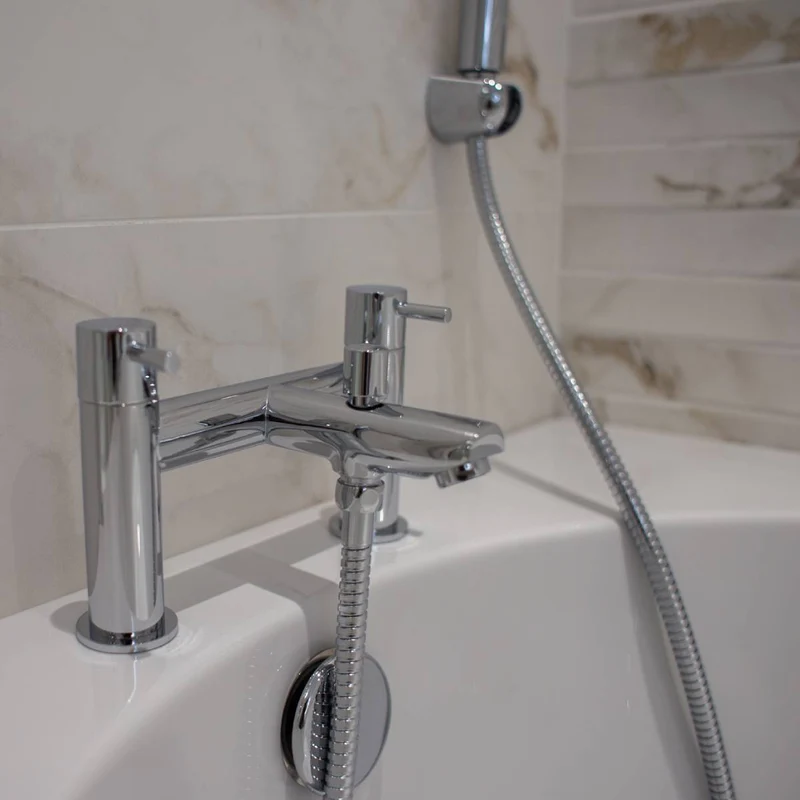 Melbourne Straight Shower Bath Suite