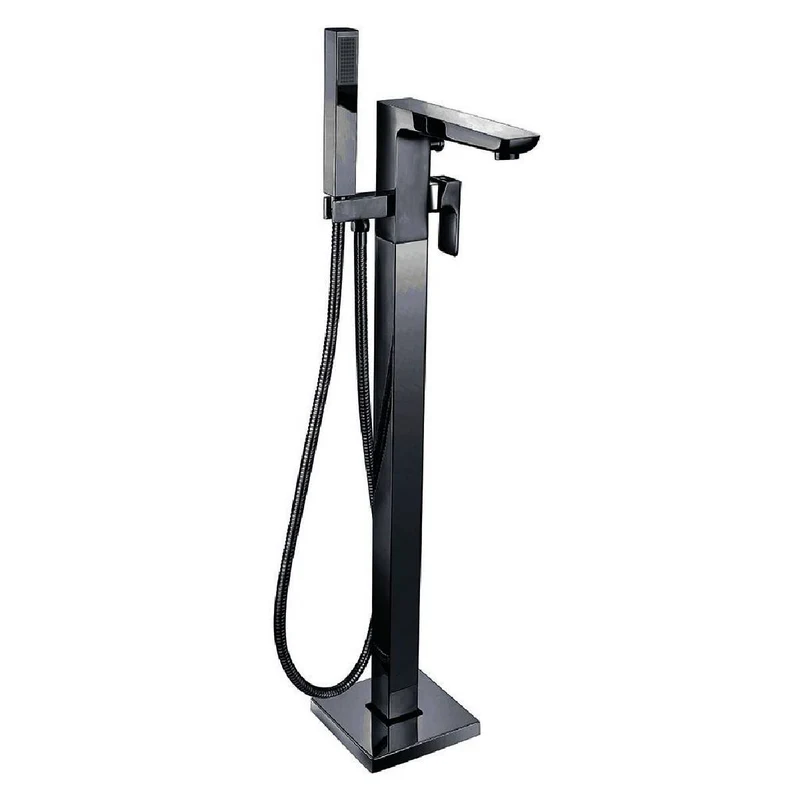 Quito Complete Freestanding Bath Suite - Black