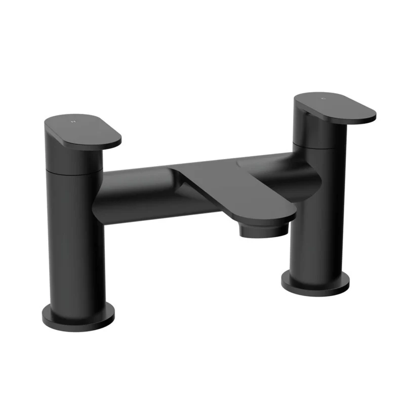 Seren Bath Filler - Matt Black