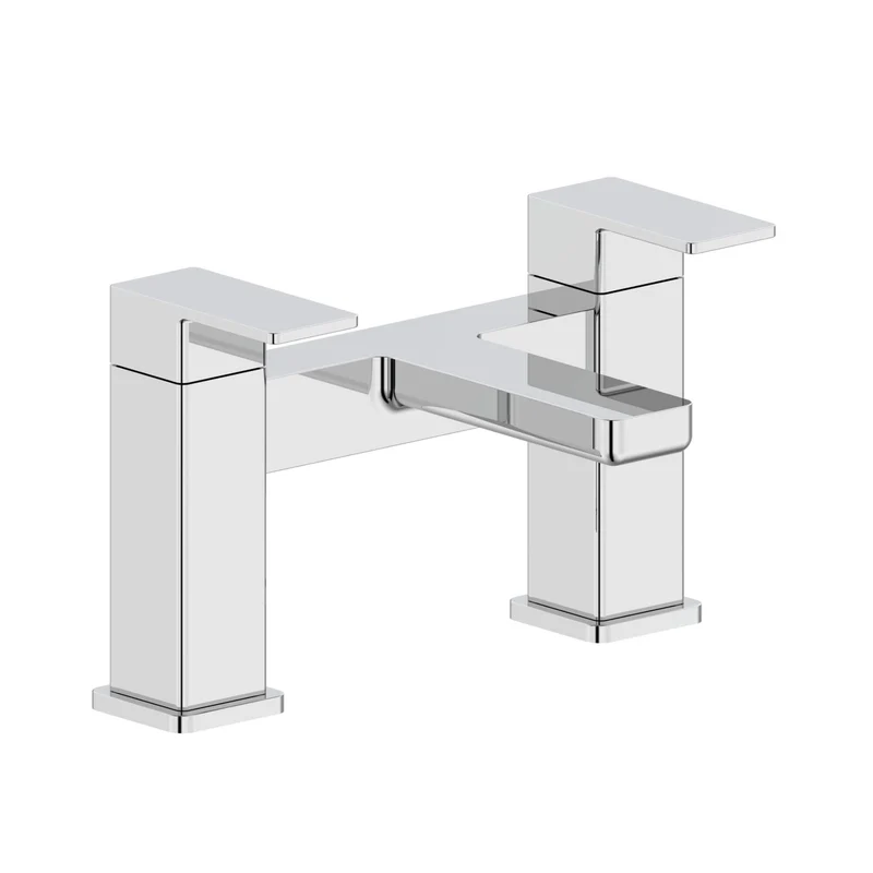 Linea Bath Filler - Chrome
