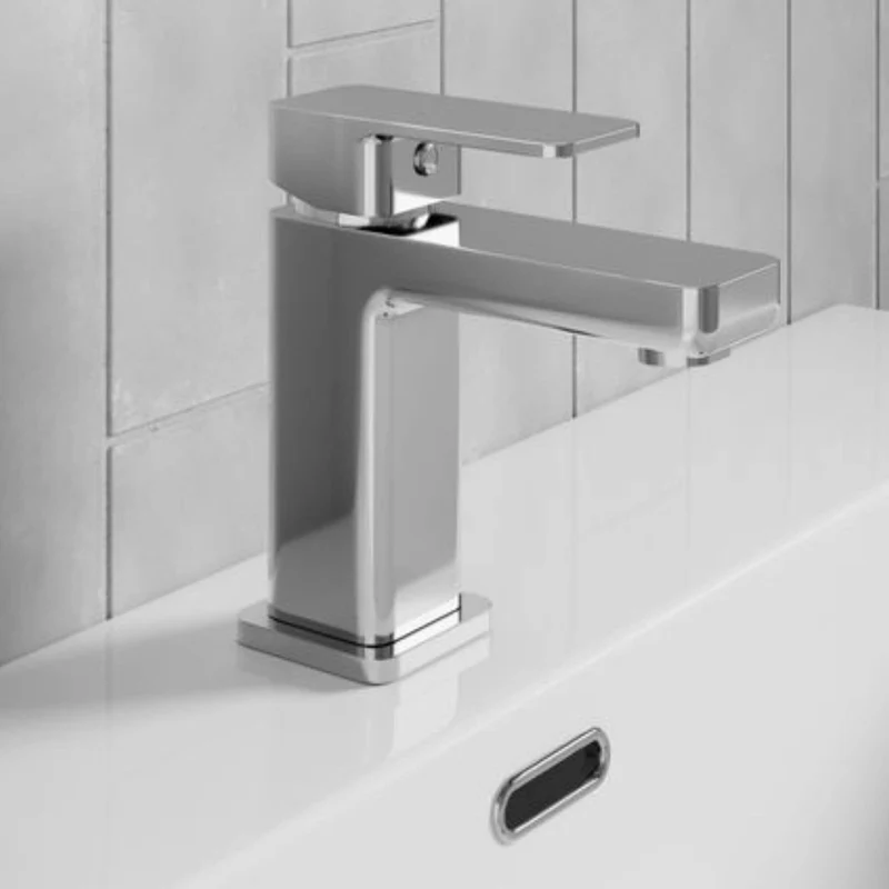 Linea Basin Mixer With Waste - Chrome