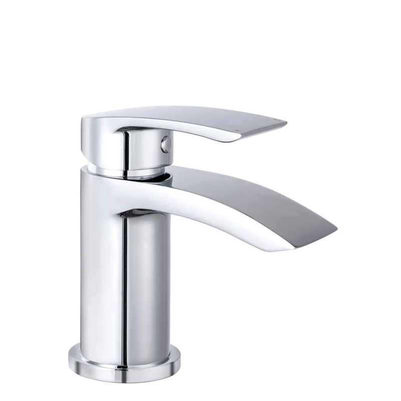 Flow Basin Mixer With Waste - Chrome