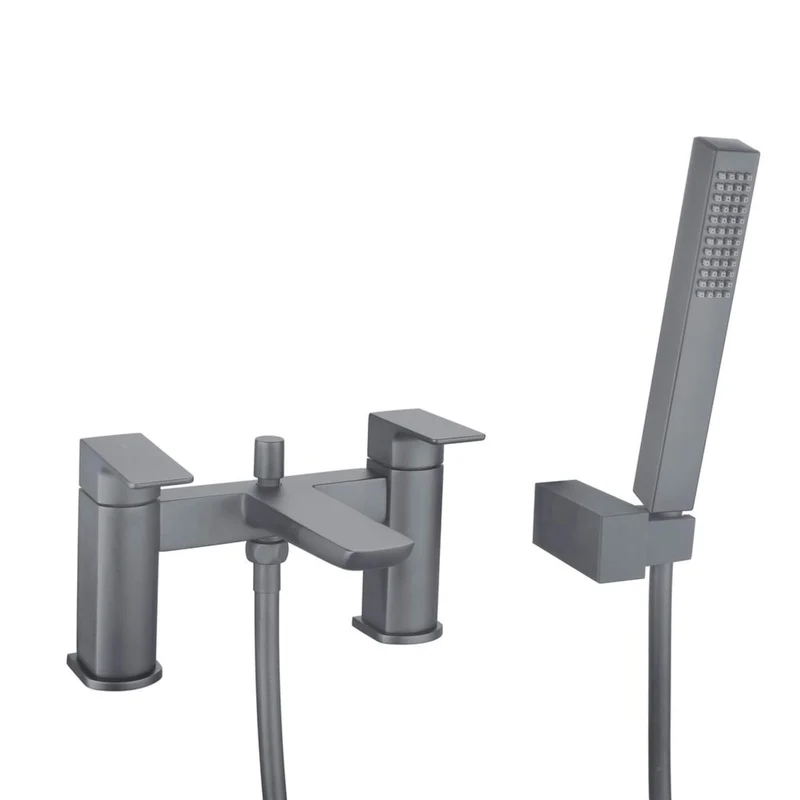 Vector Bath Shower Mixer - Gunmetal Grey