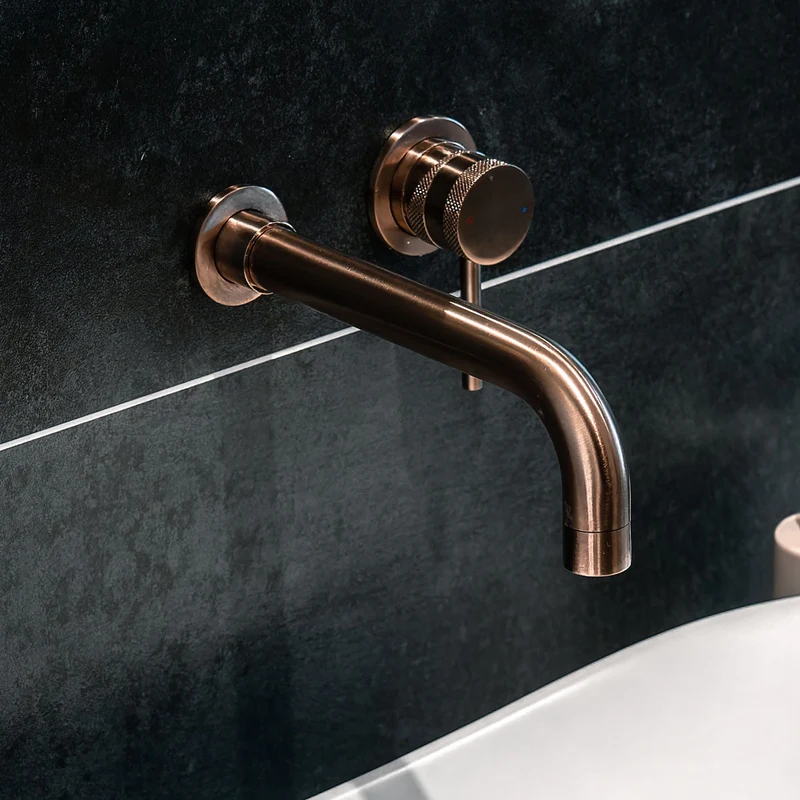 Eliseo Ricci Exclusiv Wall Mounted Basin And filler - Brushed Bronze