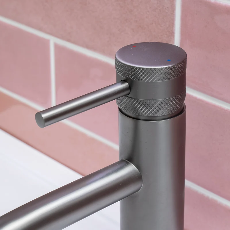 Eliseo Ricci Exclusiv Mono Basin Mixer - Gunmetal