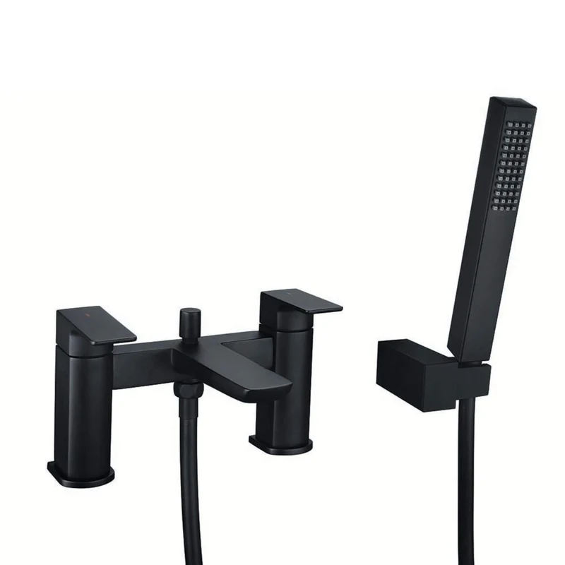 Vector Bath Shower Mixer - Matt Black