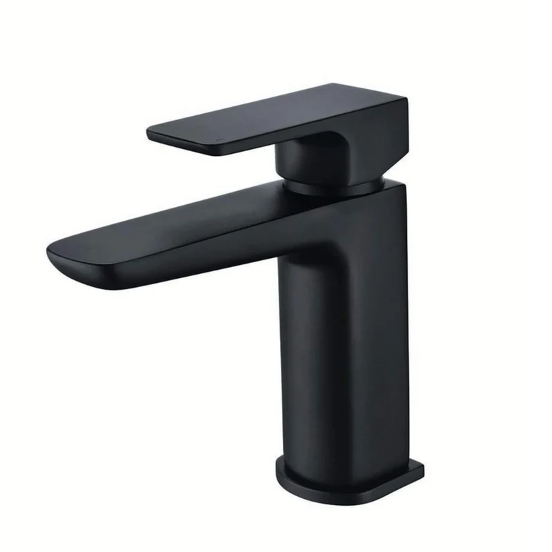 Vector Basin Mixer With Waste - Matt Black