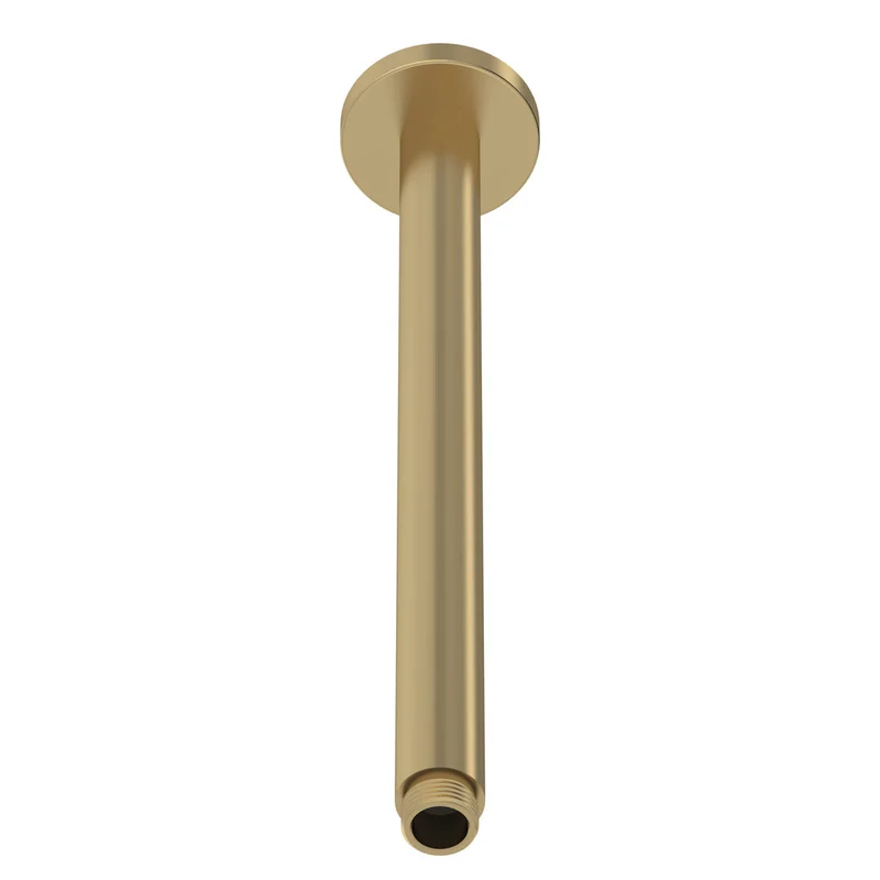 Hudson Reed Fixed Shower Heads Ceiling-Mounted Arm - Brushed Brass