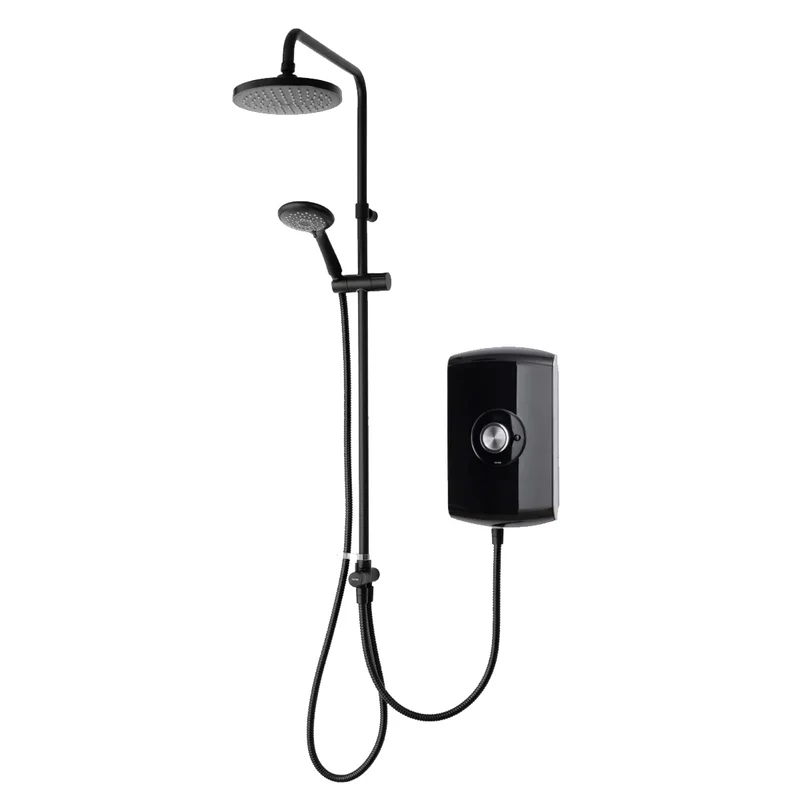 Triton Amore DuElec Electric Shower - Gloss Black