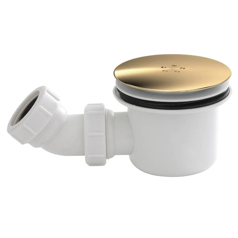 Walk In Shower Complete Suite Pack - Brushed Brass