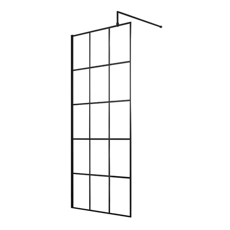Walk In Shower Complete Suite Pack - Black