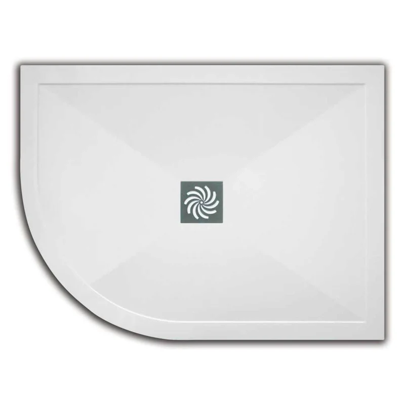 SlimStone 25mm Offset Quadrant Shower Tray