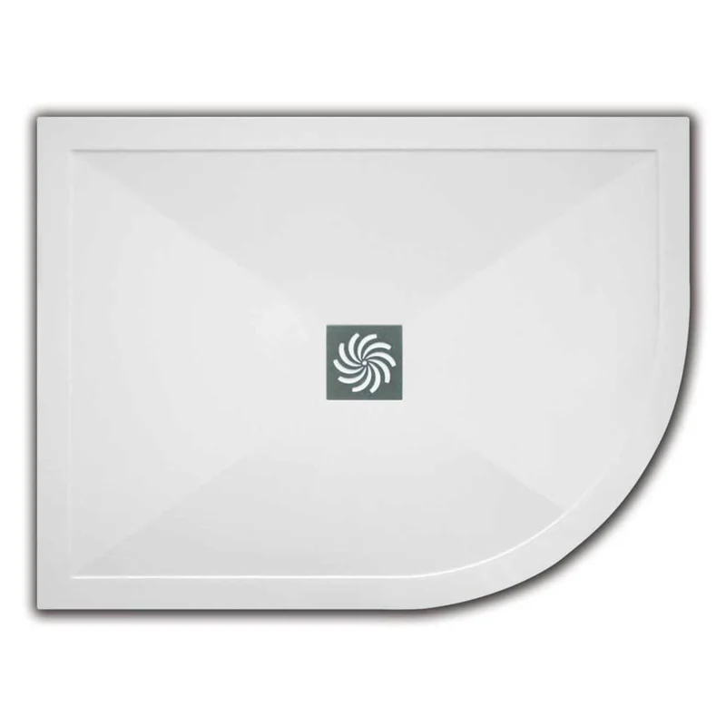 SlimStone 25mm Offset Quadrant Shower Tray