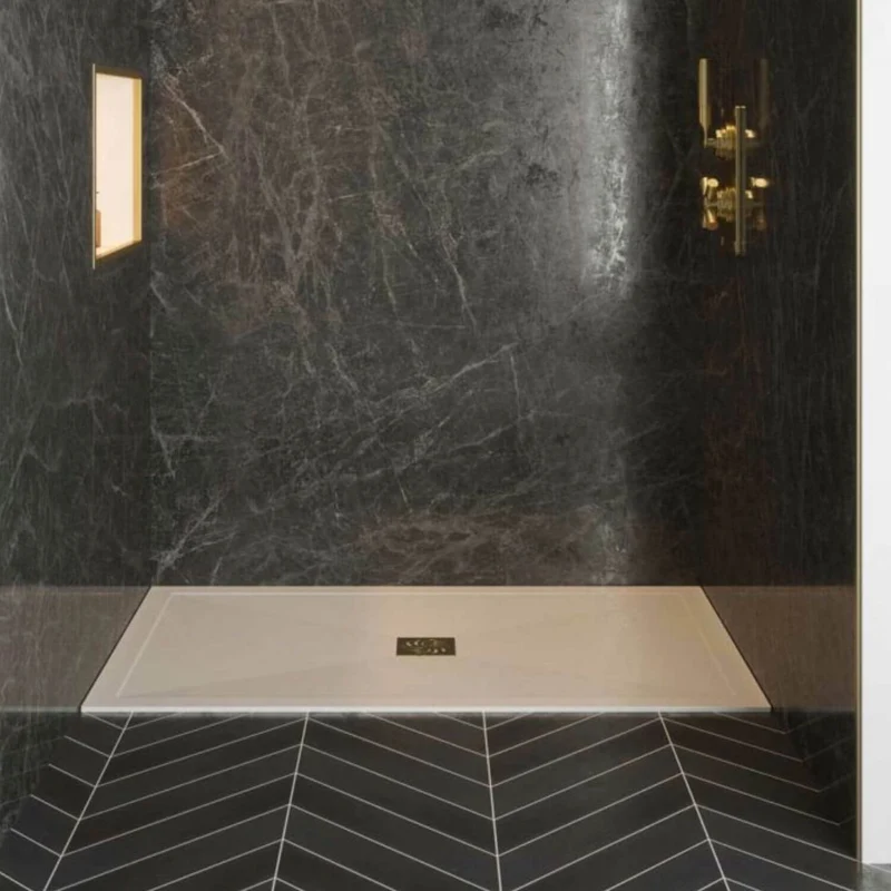 SlimStone 25mm Offset Quadrant Shower Tray