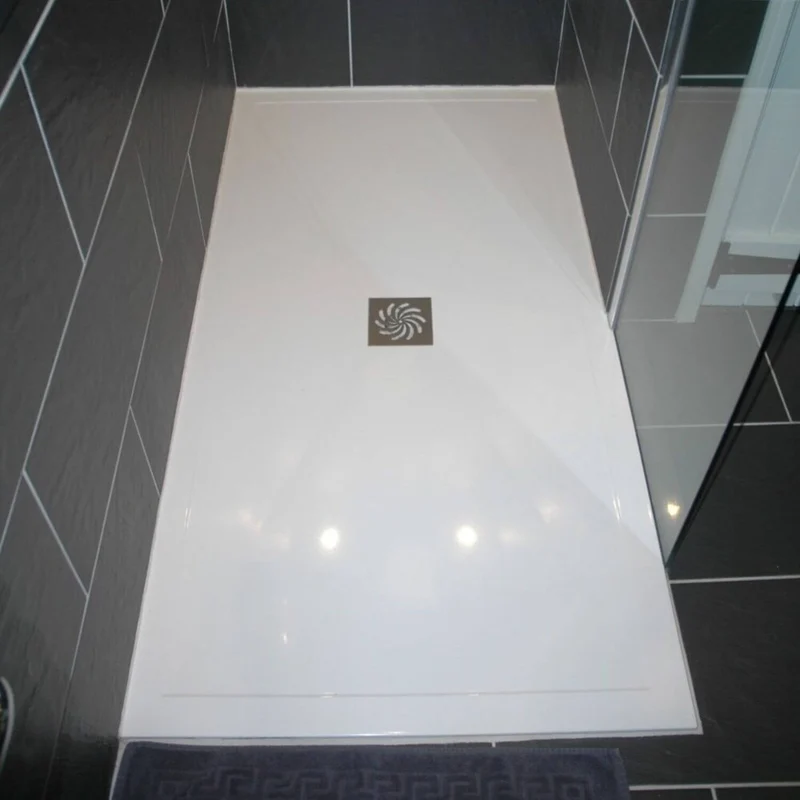 SlimStone 25mm Square Shower Tray