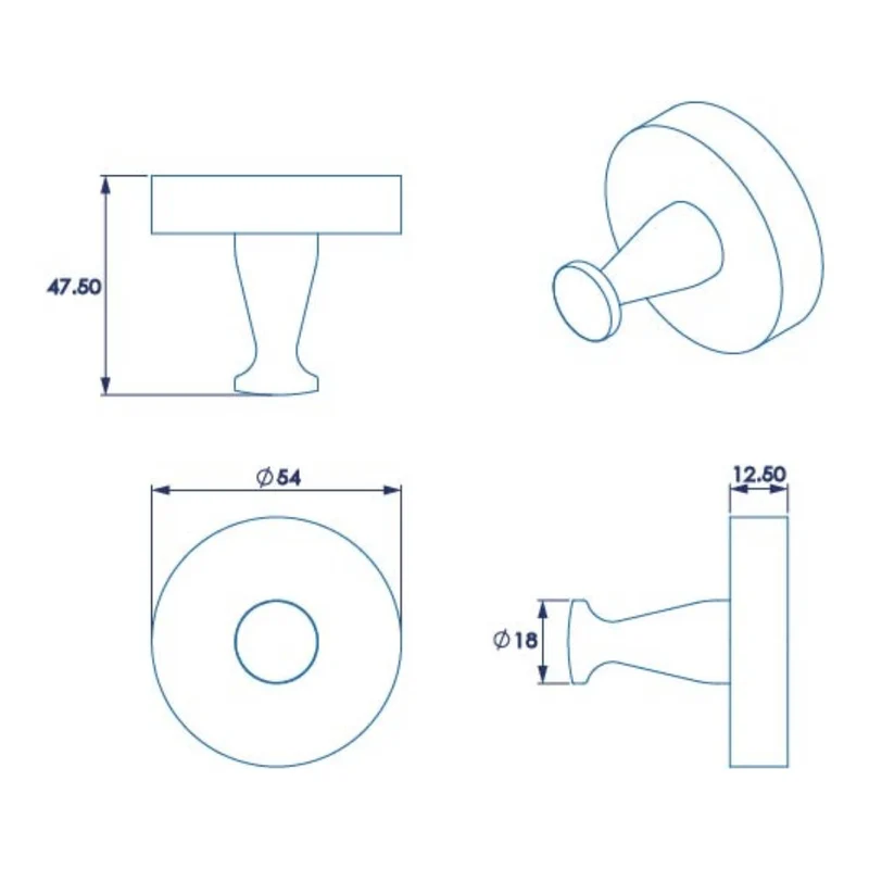 Croydex Pendle Robe Hook