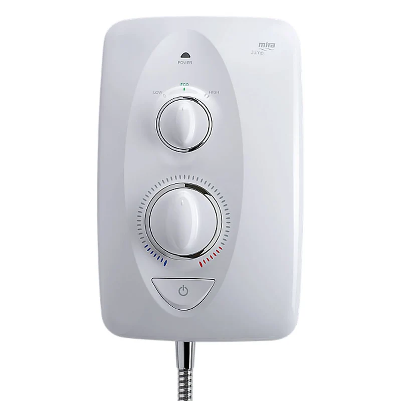 Mira Jump Dual 9.5kW Electric Shower - White/Chrome