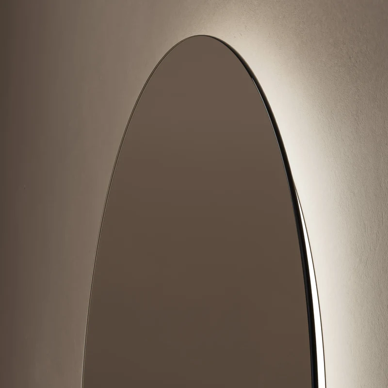 Claris Capsule Illuminated Mirror 60 x 100cm with Adjustable Dotless Lighting and Demister
