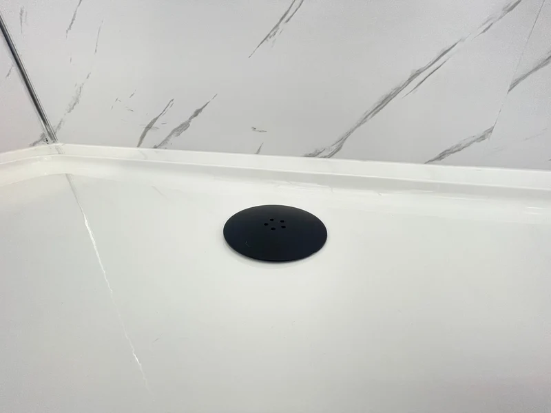Eliseo Ricci 90mm Easy Clean Shower Trap - Black
