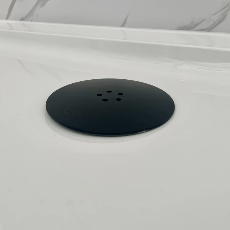 Eliseo Ricci 90mm Easy Clean Shower Trap - Black
