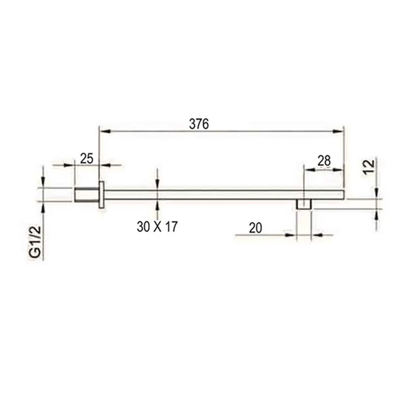 Black Triple Thermostatic Concealed Mixer Shower Kit with Wall Mounted 200mm Shower Head & Slide Rail Kit