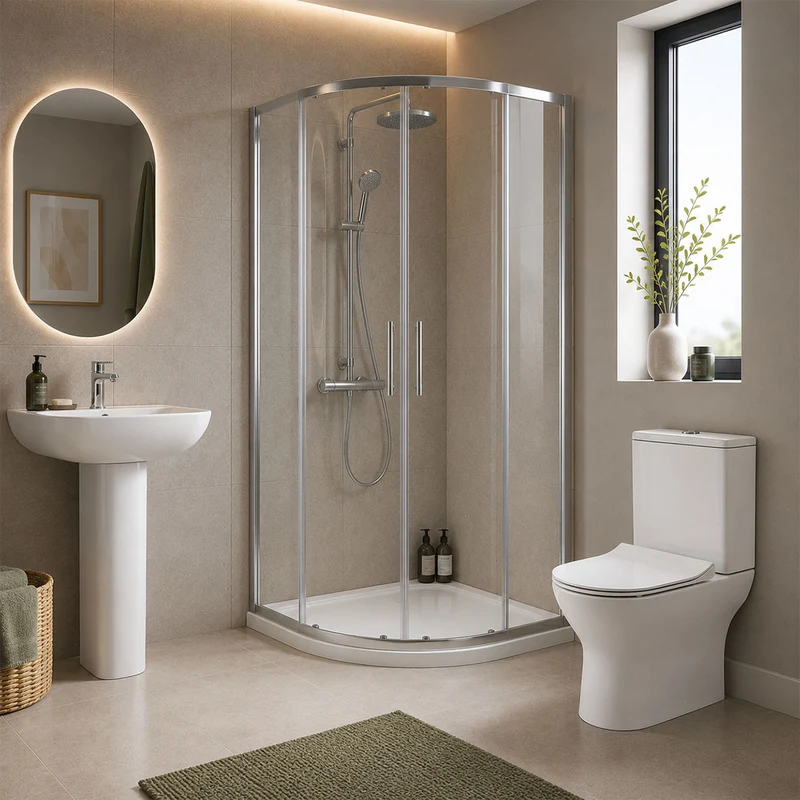 Freya Complete Quadrant En-Suite Pack