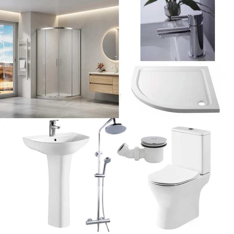Freya Complete Quadrant En-Suite Pack
