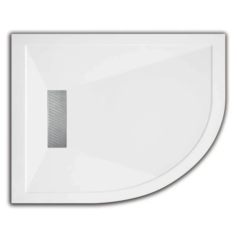 SlimStone 25mm Linear Offset Quadrant Shower Tray