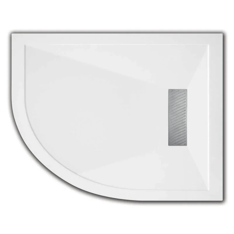 SlimStone 25mm Linear Offset Quadrant Shower Tray