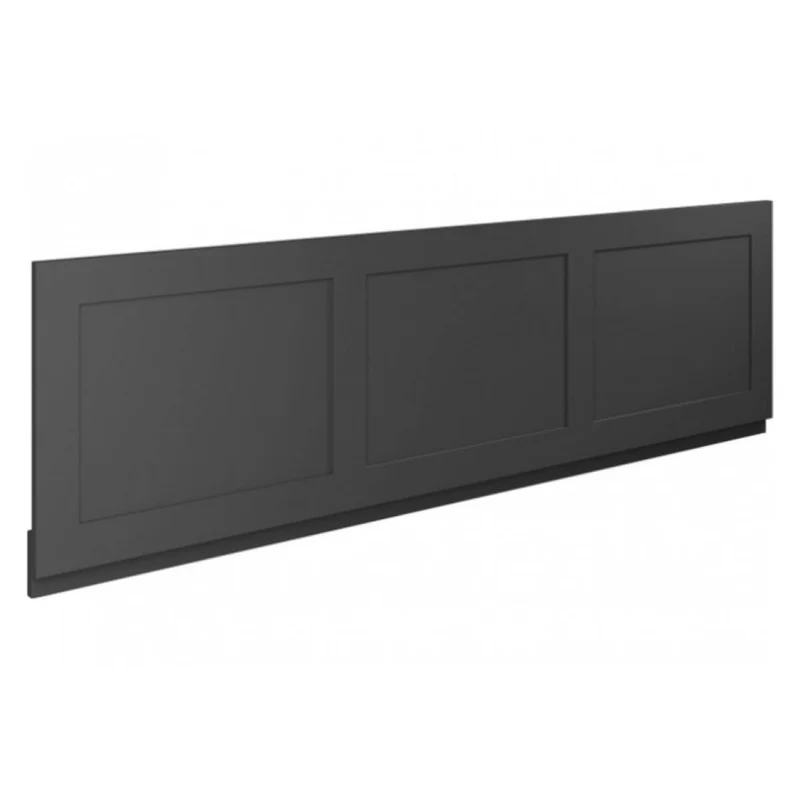 Victoriana 1700mm Front Bath Panel - Charcoal Grey