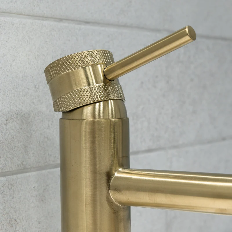 Eliseo Ricci Exclusiv Mono Basin Mixer - Brushed Brass