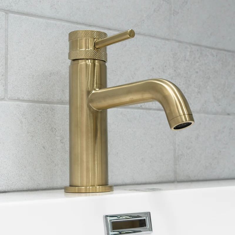 Eliseo Ricci Exclusiv Mono Basin Mixer - Brushed Brass