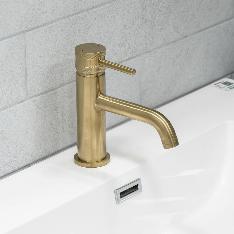 Eliseo Ricci Exclusiv Mono Basin Mixer - Brushed Brass