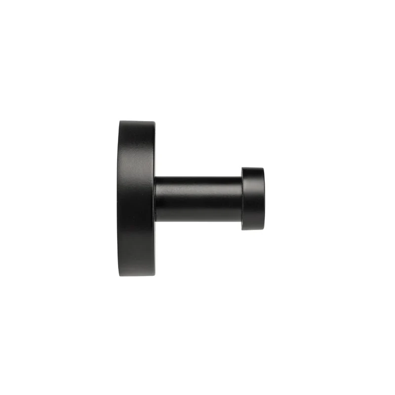 Croydex Flexi Fix Epsom Robe Hook - Matt Black