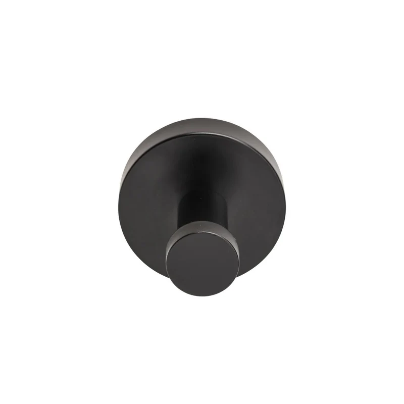 Croydex Flexi Fix Epsom Robe Hook - Matt Black